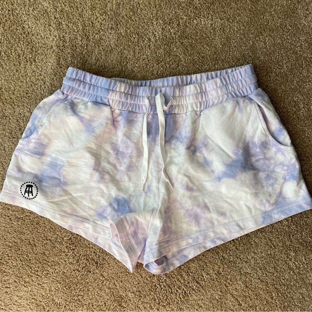 Barstool Sports | Women's Purple Tye Dye Lounge Shorts Size Large